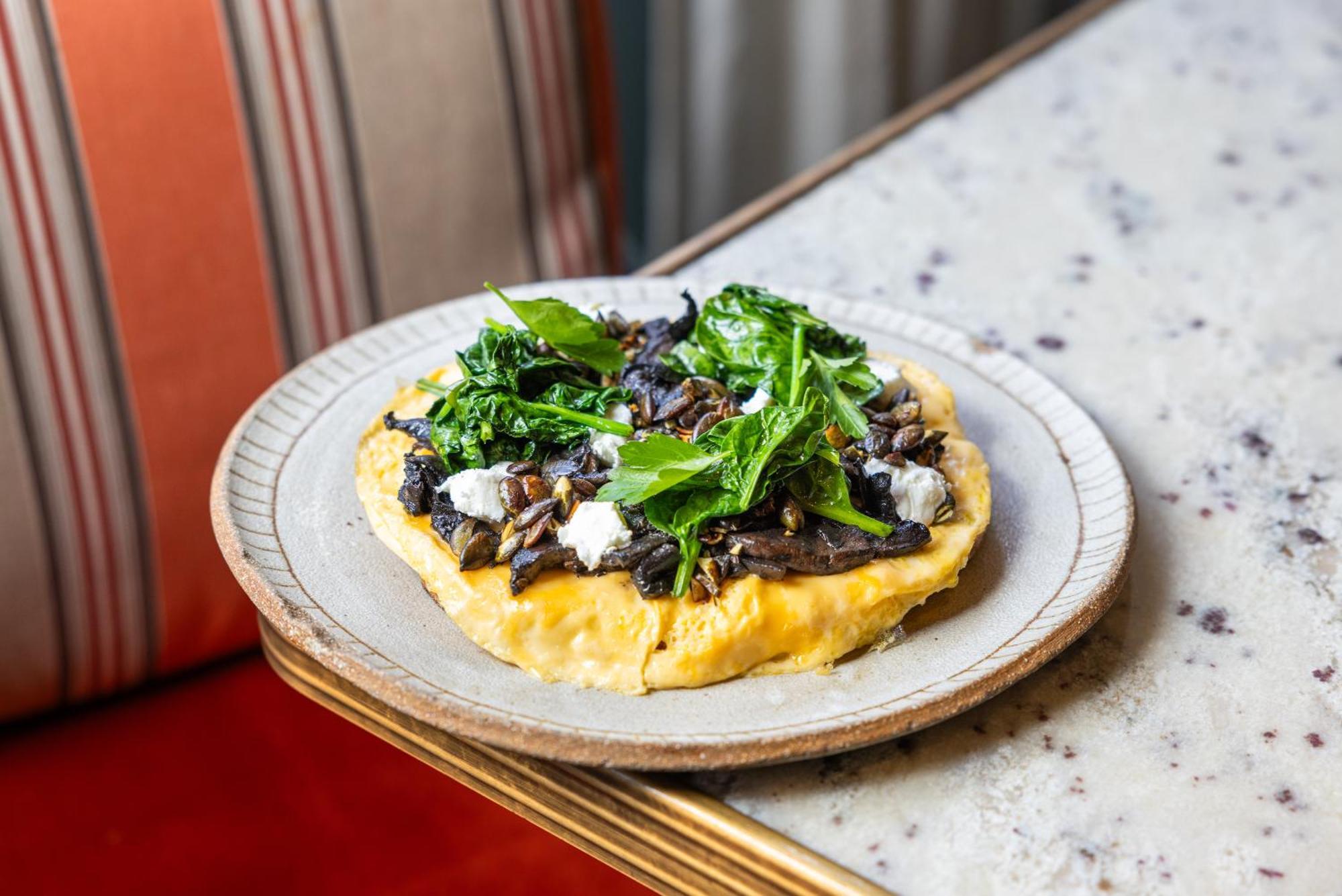 Ovolo The Valley Brisbane Esterno foto A mushroom and kale omelette